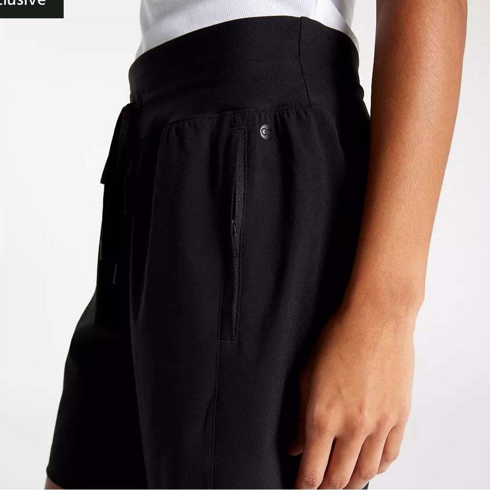 CALIA Women's TrueLight Mid Rise Bermuda Shorts Black Small - Picture 4 of 6